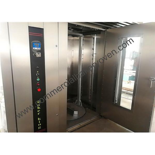 3 Phase Electric Rotating Rack Oven 20-350 Degree Flexible Spray Steam
