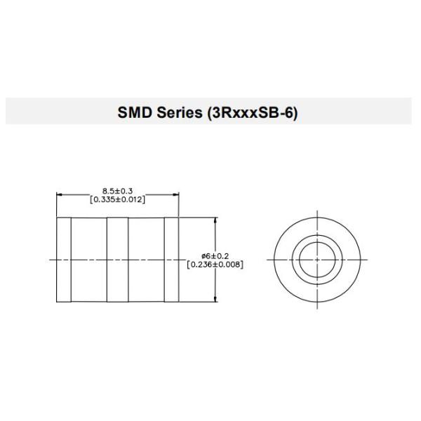 Волна паяя GDT 70V 75V 90V 230V 250V металла ограничителя перенапряжения нагнетательной трубы газа 3RB-6 керамический