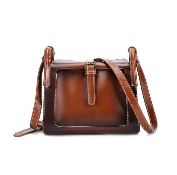 2016 new casual women's singles shoulder bag Messenger bag retro fashion retro pu waterproof