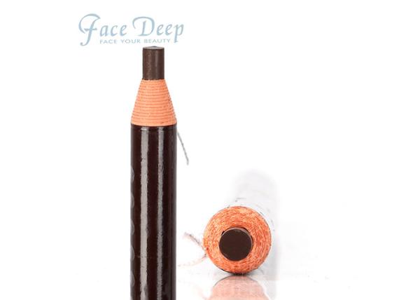 Waterproof Cosmetics Pull Paper Roll Permanent Makeup Eyebrow Pencil With 2 Colors