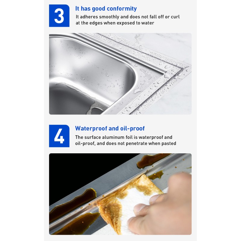 Customizable Heat Resistant Aluminium Foil Insulation Tape For Kitchen Stove Use