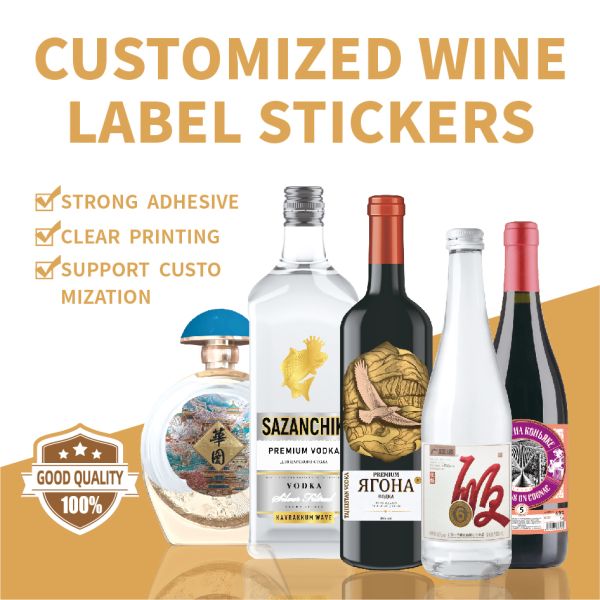Custom Glossy UV Printed Rose Gold Logo Stickers Waterproof  Metallic Adhesive Cosmetic Perfume Label Sticker Bottle Roll
