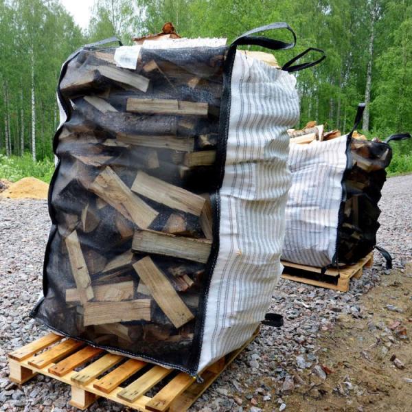 1250kg Breathable Mesh Jumbo Bag Ventilated Big Bag For Packaging  Firewood Onion
