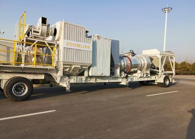 Lubrificação móvel de Mini Asphalt Drum Mix Plant Automatic 12 meses de garantia