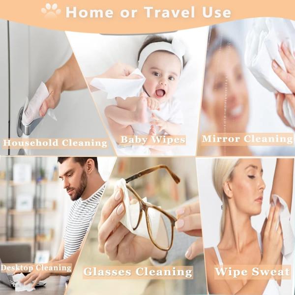 Disposable Face Towel,Cotton Dry Paper Towel, Face Wash Towel,Facial Cotton Tissue, Makeup Removal Towel, Travel Dry