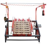 Máquina de pregar pallets de madeira, Máquina de pregar pallets de madeira pneumática largura máxima 3300 mm