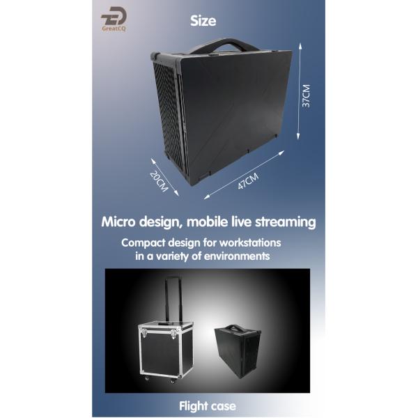 IPC portátil PC industrial computador de mesa robusto reforçado 17,3 polegadas tela tripla