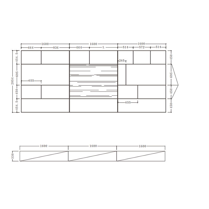 Latest Living Room Wall Hung Tv Light Tv Stand Cabinets Furniture Set Design Modern Luxury Floating Black Tv Units Cabinet