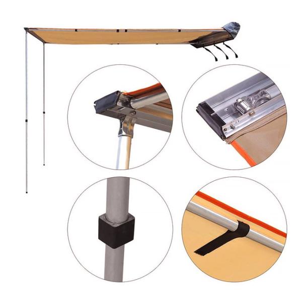 Шатер крыши туриста шатра тента стороны автомобиля Suv Rv грузового пикапа холста верхний