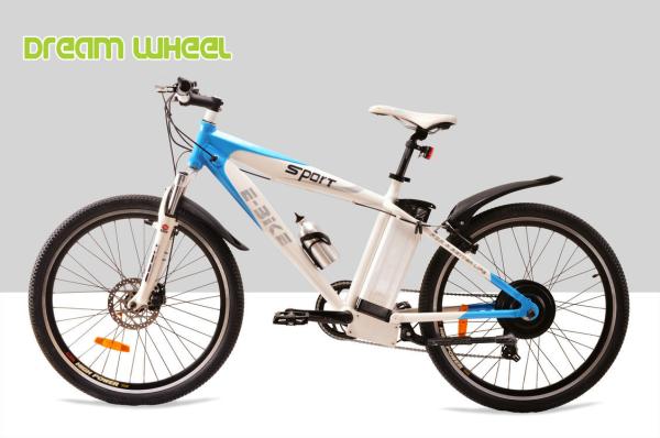 Full Suspension Electric Mountain Bicycles 250W 36V 65km 6 Speed