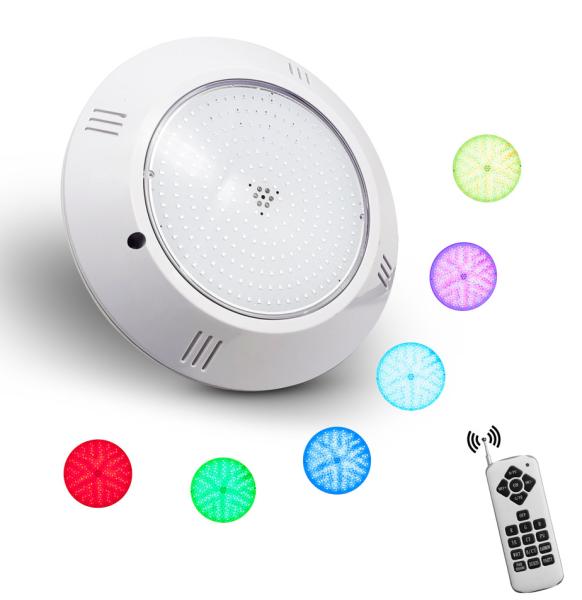 CE Nontoxic LED Waterproof Pool Lights Multipurpose Remote Control
