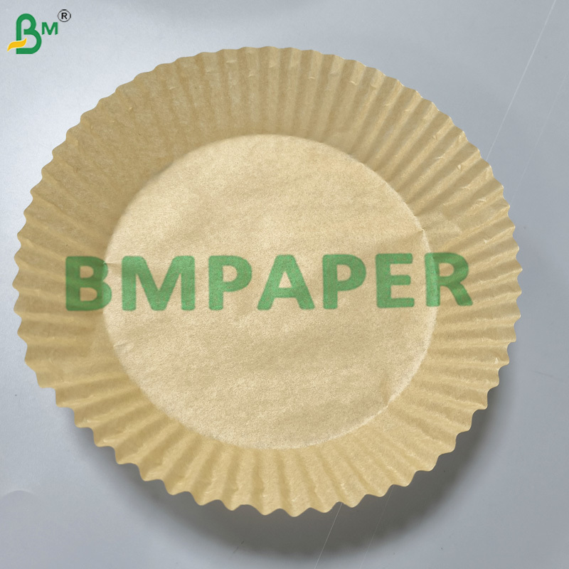 Brown Unbleached Oven Paper Heat Resistant Silicone Coated Baking Paper