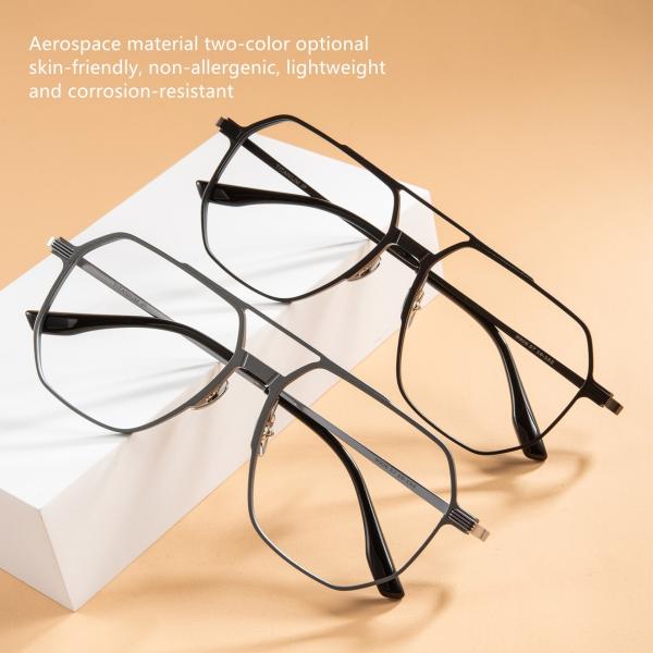 Высококачественный чистый титановый алюминиевый магнитный зажим на очках