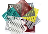 PVDF décoratif architectural a perforé des façades en métal 1500*2500mm