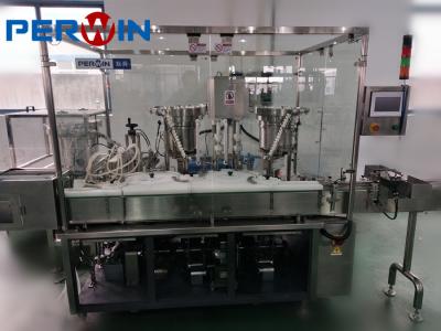 High Speed Syrup Filling And Capping Machine , Syrup Filling Line