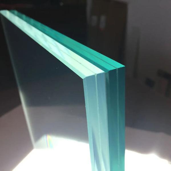 10.38mm PVB Film Laminated Glass for Tennis Court Roof Railing and Tempered Board
