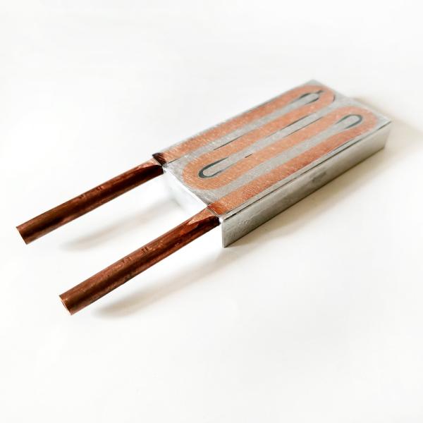 Anodizing LED Heat Sink Cold Plate 40x80x12mm Anti Corrosion