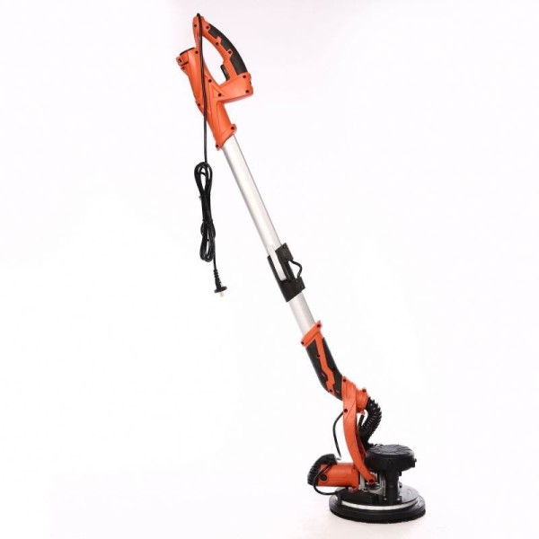 Foldable, Self-suction, Long-handled Wall Sander/polisher / with Dual Light Strips / Dust-free Wall Putty Machine / Power Tools