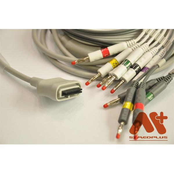 Эдан SE 15-15 Кабель ЭКГ, IEC, Банан 4.0