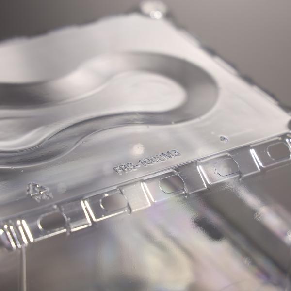 Containers de plástico transparente PET para embalagens de bolos