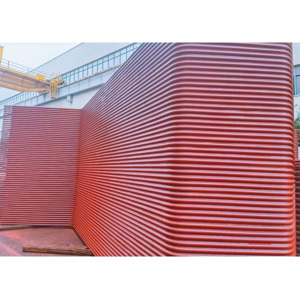 ROSH Water Tube Boiler Membrane Wall Heat Exchange Part With Full Heat Treatment