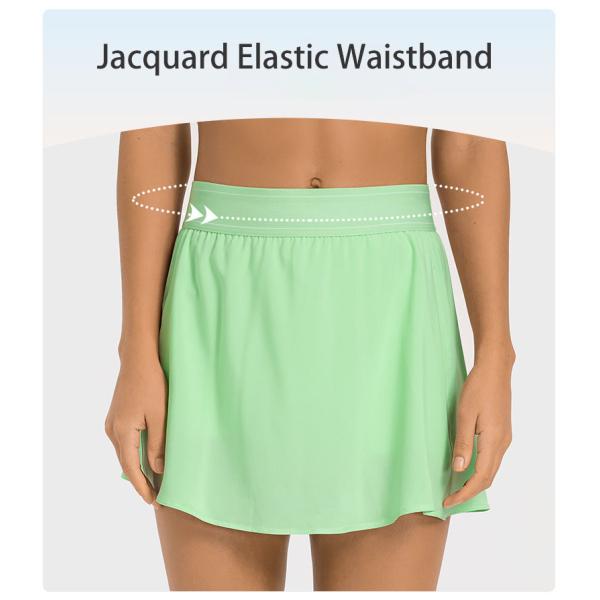 Women's Athletic Golf Tennis Skorts Skirts with Pockets Built-in Shorts