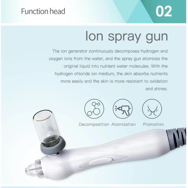 Hydrogen Oxygen Facial Rejuvenation Machine Black / White Color Optional