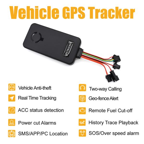 отслежыватель GPS корабля 2G GPRS с похищением SOS внутренной связи 2 путей анти- отслеживая набор