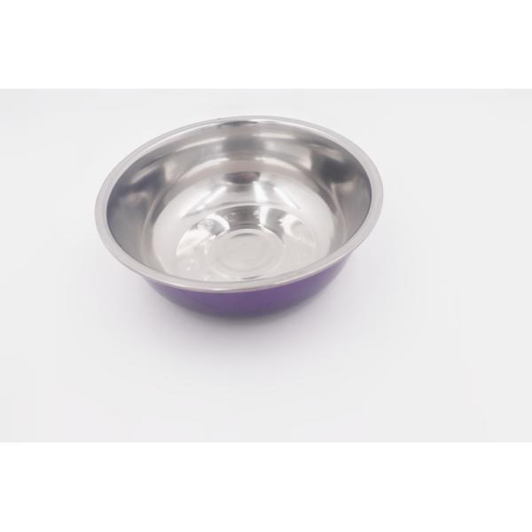 3pcs Dinnerware Bowl Set Stainless Steel Salad Mixing For Baking