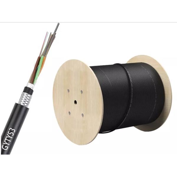 ГИТИ53 анти- одиночный режим кабеля оптического волокна крыс бронированный куртка ПЭ ядра Г652Д 24