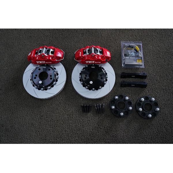 Honda Civic EG6 EK9 EX Seden P40S 4 поршневый кованый калибр с 330*28 мм ротором 17-дюймовое колесо