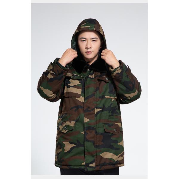 165-190 Cold Proof Camo Winter Jacket Removable Liner Waterproof Jacket