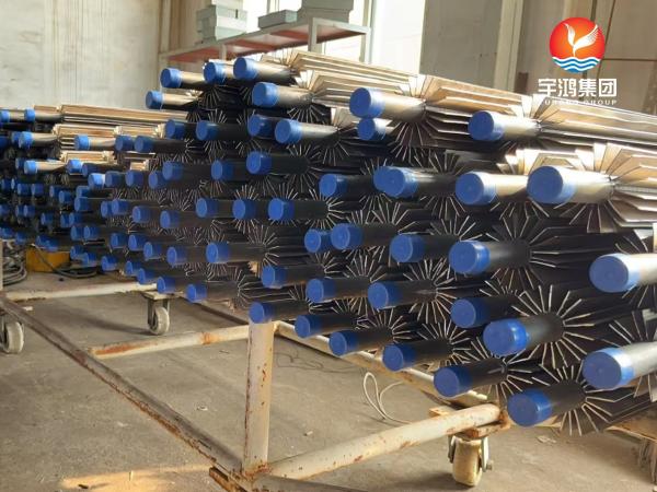 T13237 Carbon Steel Longitudinal Finned Tube Pipe Heat Transfer Custom