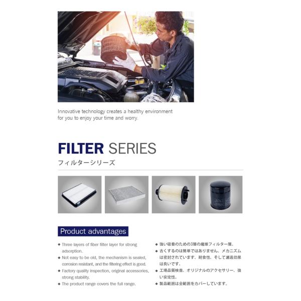 Дизельный двигатель Лучший автомобильный воздушный фильтр для Toyota Land Cruiser 17801-51020