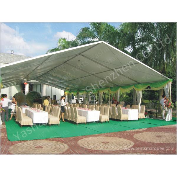 White Square 5X5 M High Peak Tents Booth , High Peak Marquees Eco Friendly