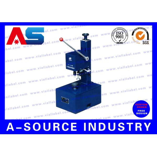 Машина 380v/220v уплотнителя крышки щипцов пробирки черной стойки ручная