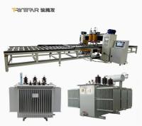 Transformer radiator sheet welding production line