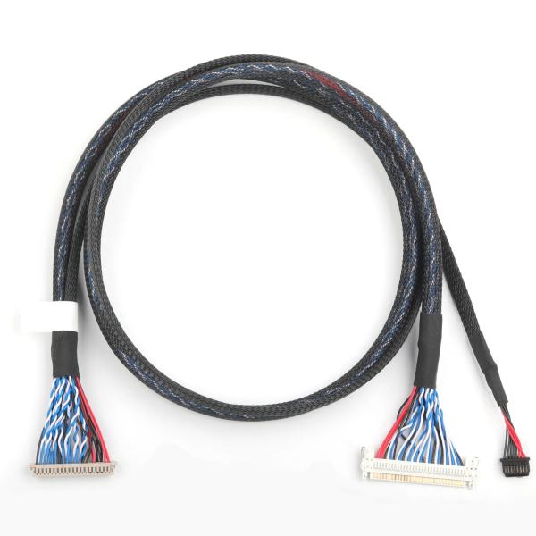 LVDS Cable DF13-4008-1.250 10 to  FI-X30HL and KW30-8P-10 800 Cable Coaxial Connector