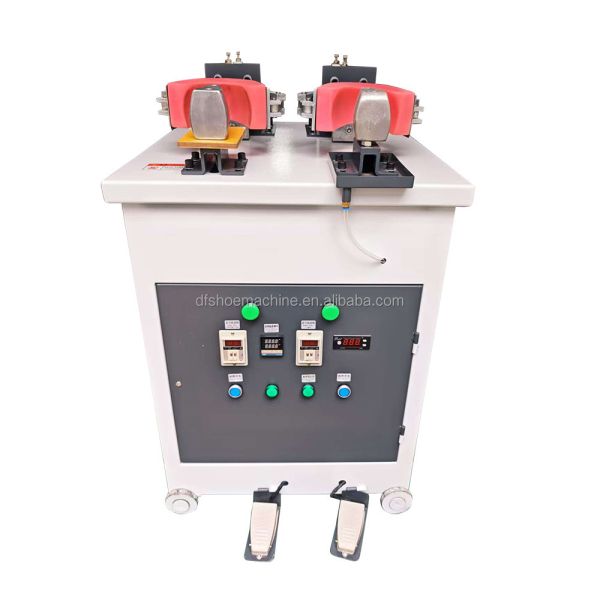 One Cold and One Hot Shoe Counter Molding Machine Cold Hot Melt BackPart Moulding Machine