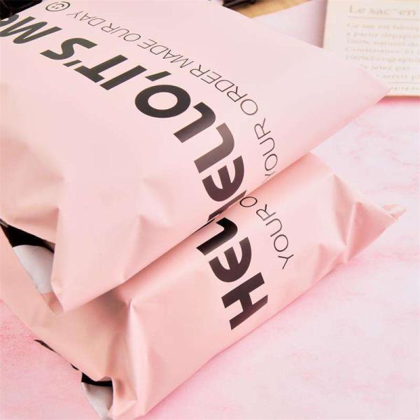 Strong Adhesive Custom Poly Mailer Bag Soft Poly Mailer With Handle