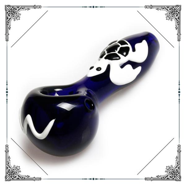 Tortoise Borosilicate Glass Hand Smoking Pipes Hand Tobacco Pipes Handpipes