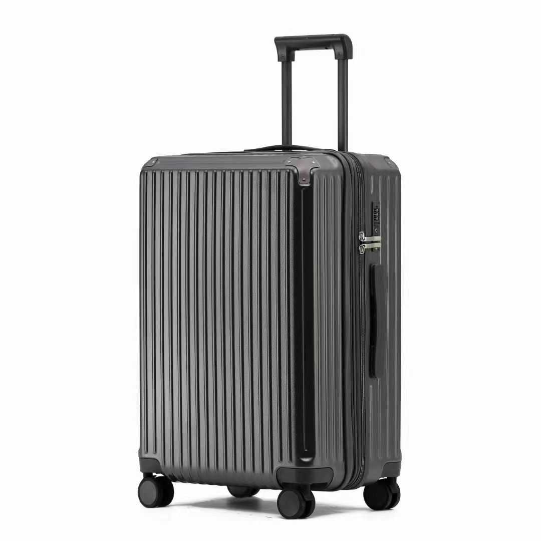 Best Selling Multi-Function Travel Case Luggage Set Outdoors Spinner Suitcase USB Charging Port Cup Holder Aluminum PC Materials
