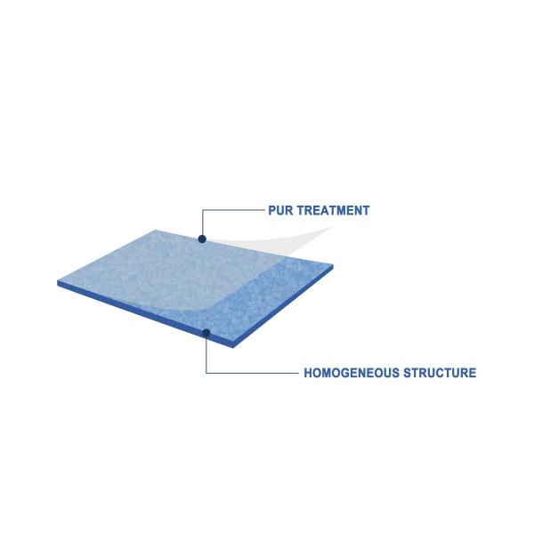 Healthcare Facility With Homogeneous Vinyl Flooring Non-Slip Antibacterial Easy To Disinfect