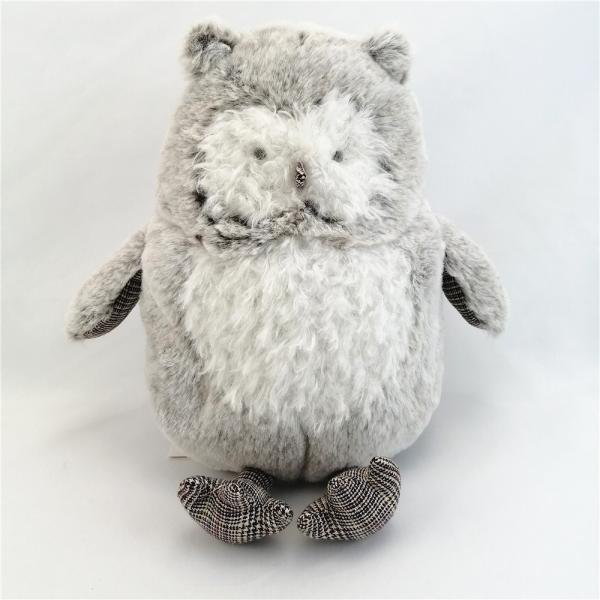 10MM Cotton Stuffed Toys Cute Owl Stuffed Animal 21 X 15cm