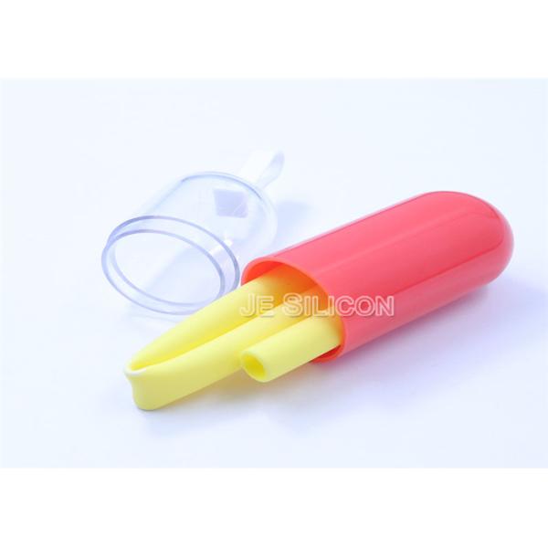 Business Trips Using Food Grade Silicone Straws FDA Colorful No Metal Aftertaste