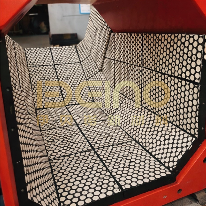 Ceramic Rubber Liner for Chute Wear Protection