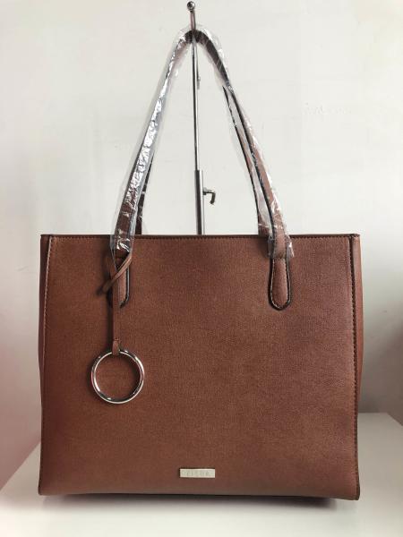 Women Handbag Designer Red Color Ladies Leather Tote Bag