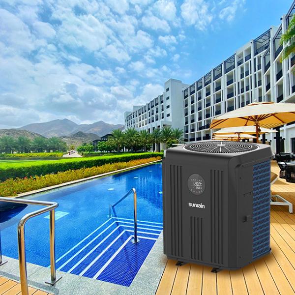 IPX4 35KW Swimming Pool Air Source Heat Pump R32 ECO Electric Inground Pool Heater