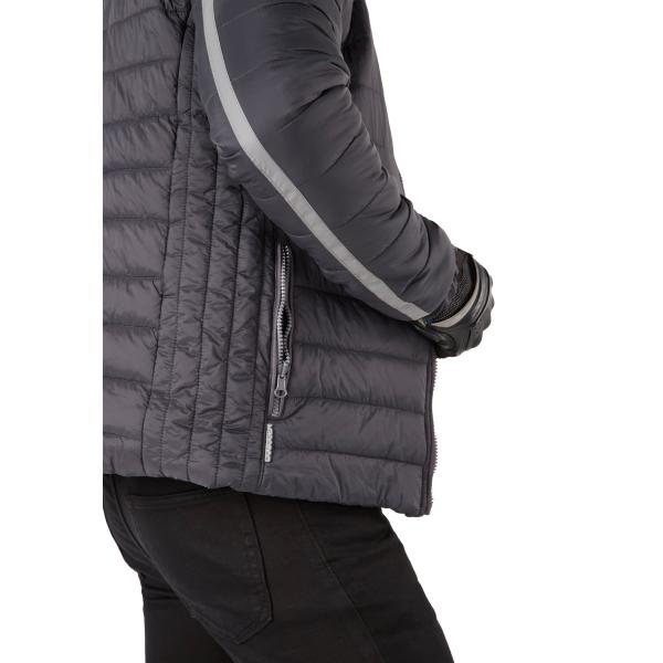 Наружное теплое пальто для мужчин с пузырьками