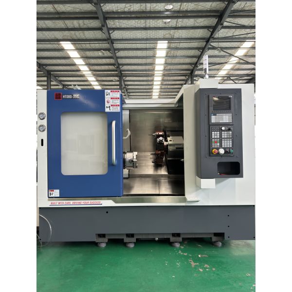 HT-Series Heavy Duty CNC Turning Center Slant Bed Structure Industrial Batch
